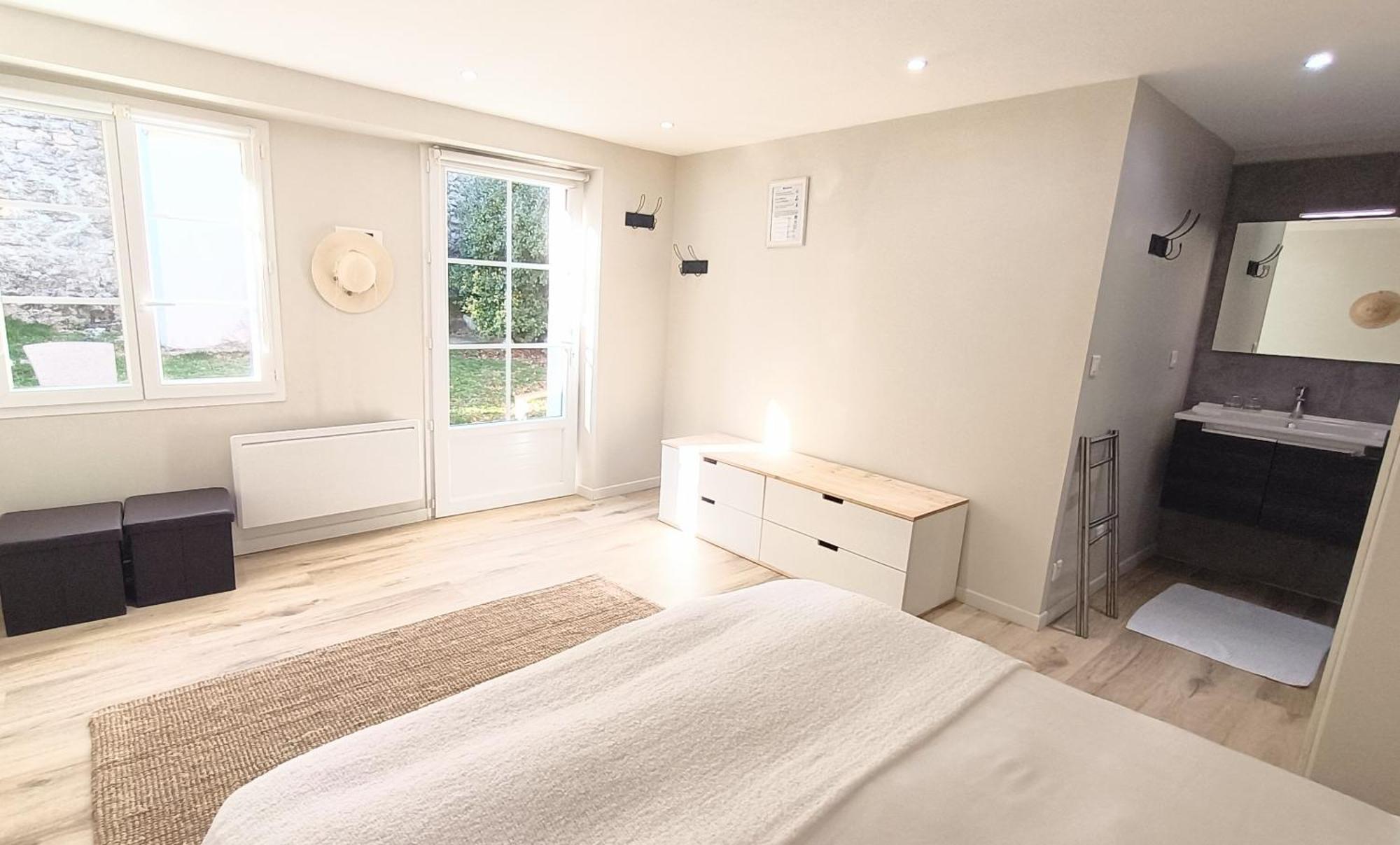 La Ferme Les Eybrachas Otel Réauville Oda fotoğraf